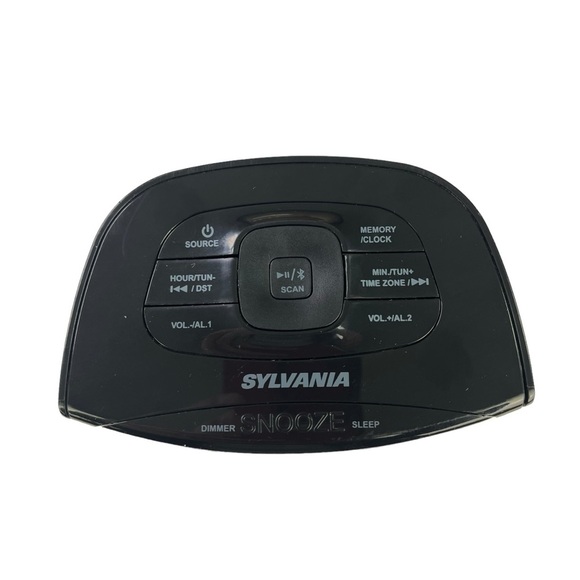 Sylvania Bluetooth Auto Set Clock‎ Radio Dual Alarm - Picture 2 of 9